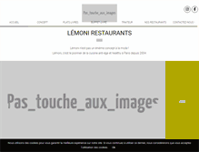 Tablet Screenshot of lemonicafe.fr